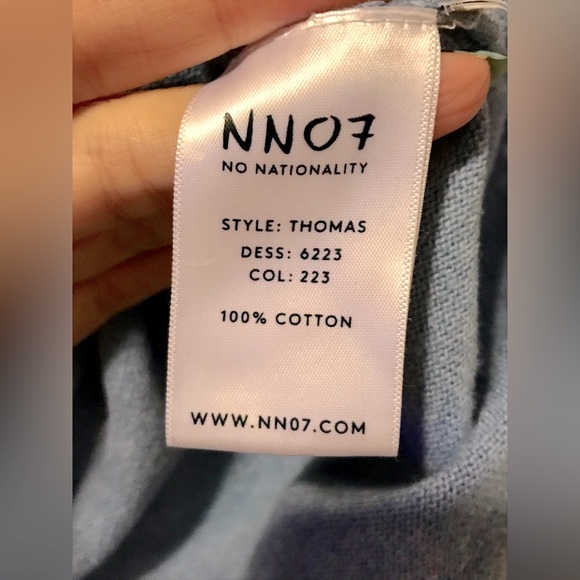 NNO7 Thomas Baby Blue Crewneck Sweater - Picture 3 of 4